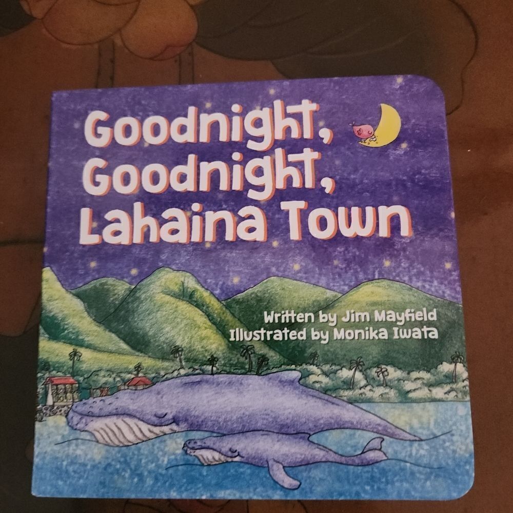 Goodnight, Goodnight, Lahaina Town Board Book NEW